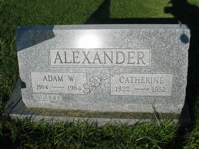 Adam and Catherine Alexander